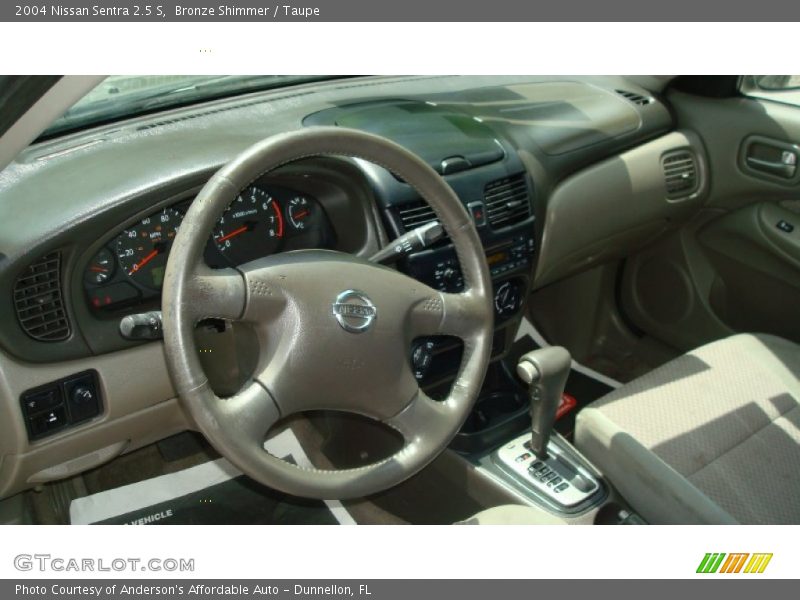Bronze Shimmer / Taupe 2004 Nissan Sentra 2.5 S