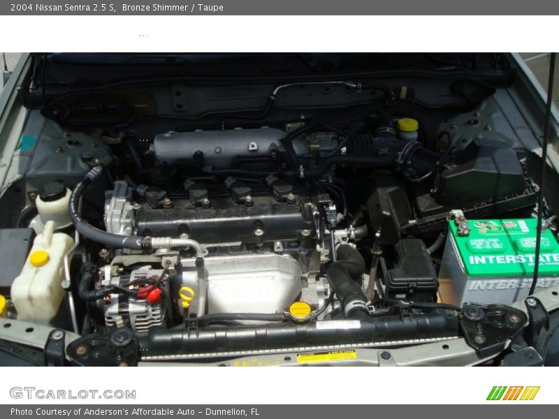 Bronze Shimmer / Taupe 2004 Nissan Sentra 2.5 S