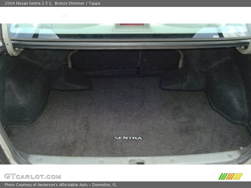 Bronze Shimmer / Taupe 2004 Nissan Sentra 2.5 S