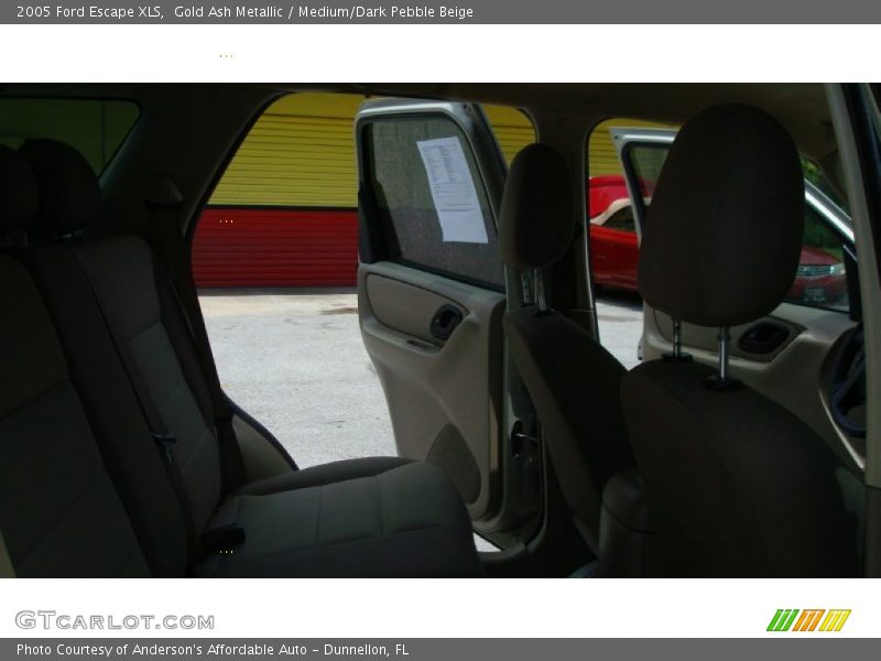 Gold Ash Metallic / Medium/Dark Pebble Beige 2005 Ford Escape XLS