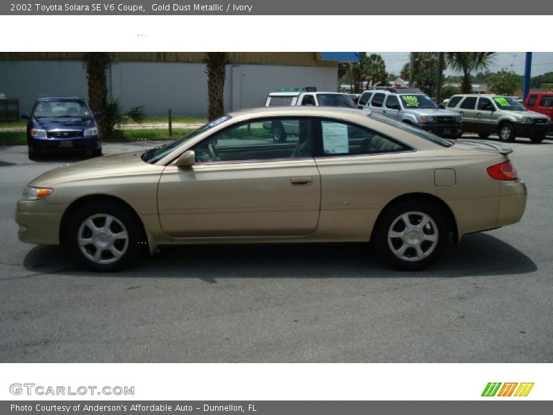  2002 Solara SE V6 Coupe Gold Dust Metallic