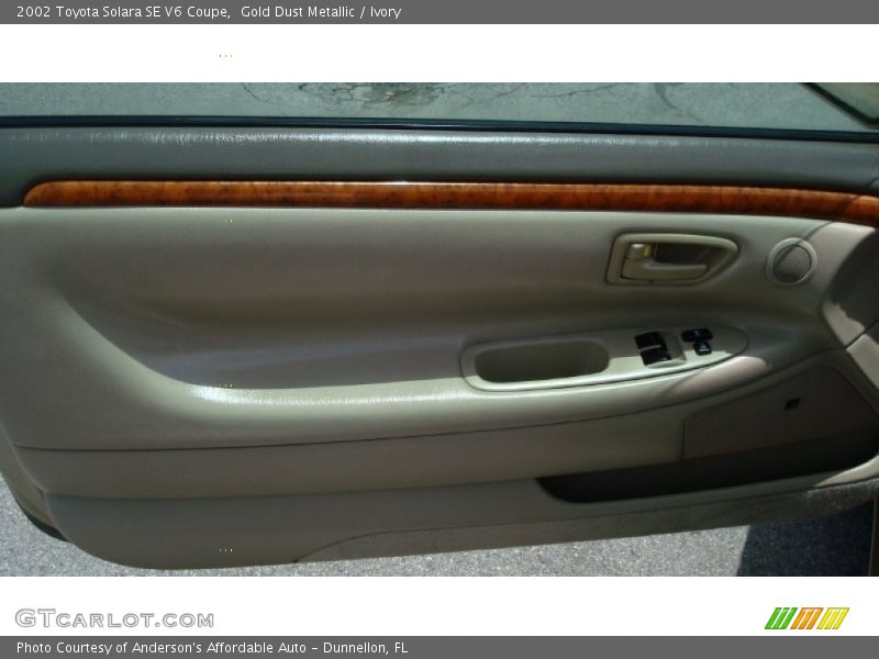 Gold Dust Metallic / Ivory 2002 Toyota Solara SE V6 Coupe