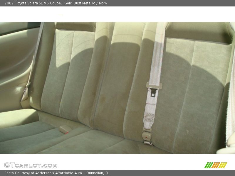Gold Dust Metallic / Ivory 2002 Toyota Solara SE V6 Coupe