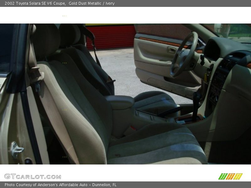 Gold Dust Metallic / Ivory 2002 Toyota Solara SE V6 Coupe