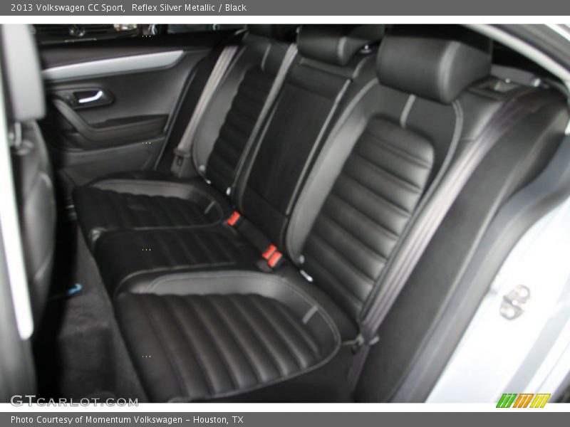 Reflex Silver Metallic / Black 2013 Volkswagen CC Sport