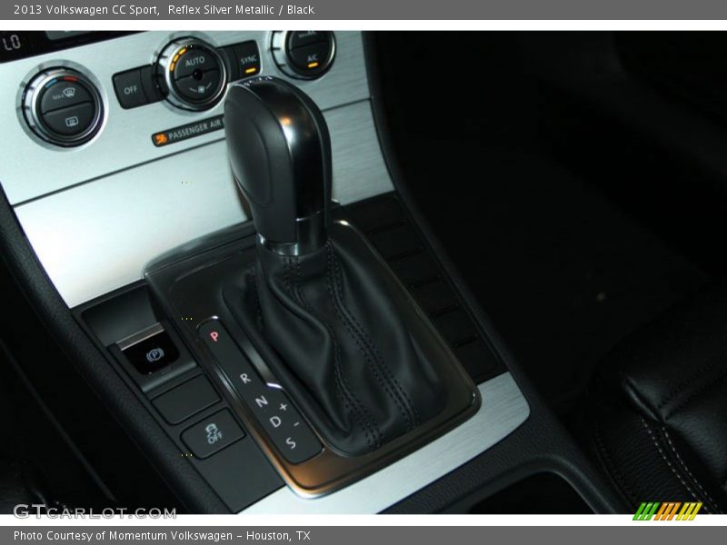 Reflex Silver Metallic / Black 2013 Volkswagen CC Sport