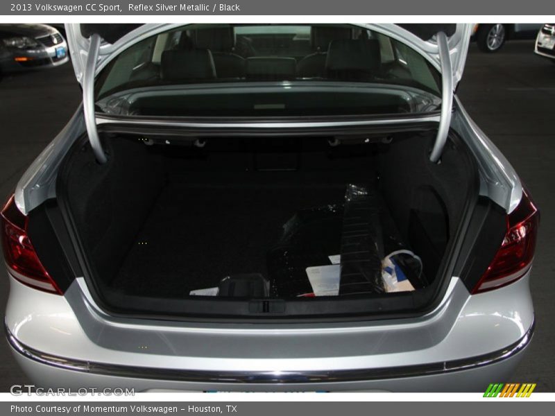 Reflex Silver Metallic / Black 2013 Volkswagen CC Sport