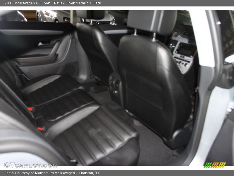 Reflex Silver Metallic / Black 2013 Volkswagen CC Sport