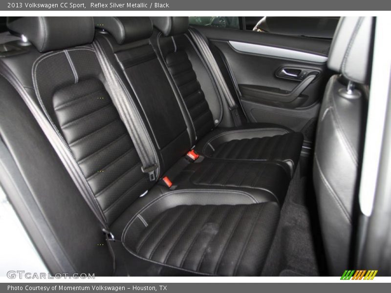 Reflex Silver Metallic / Black 2013 Volkswagen CC Sport