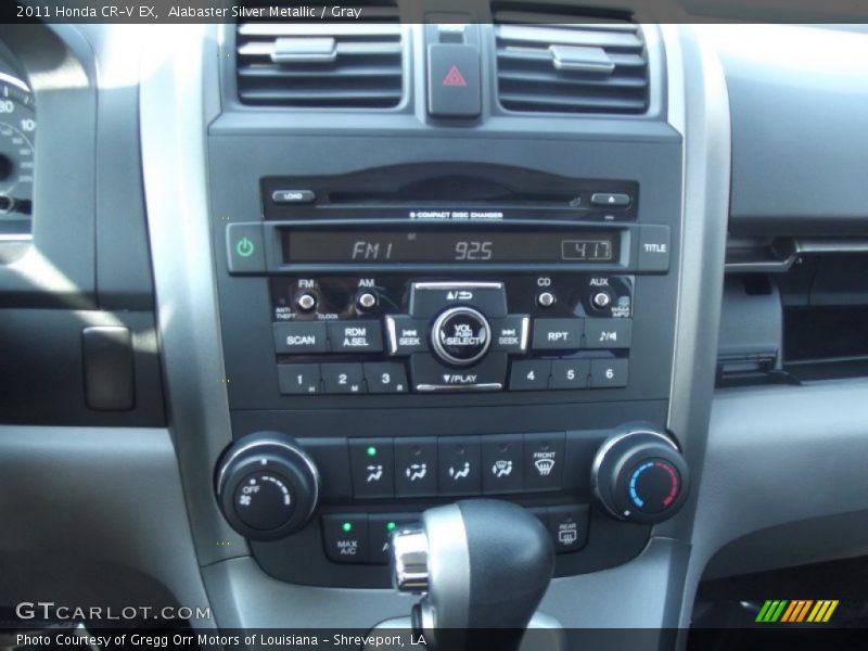 Alabaster Silver Metallic / Gray 2011 Honda CR-V EX