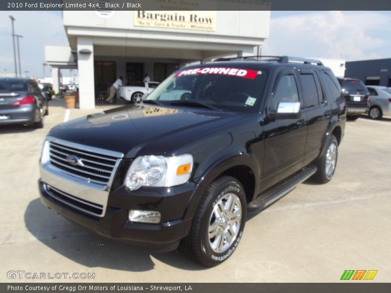 Black / Black 2010 Ford Explorer Limited 4x4