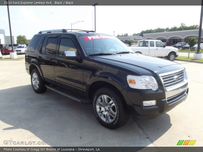 Black / Black 2010 Ford Explorer Limited 4x4