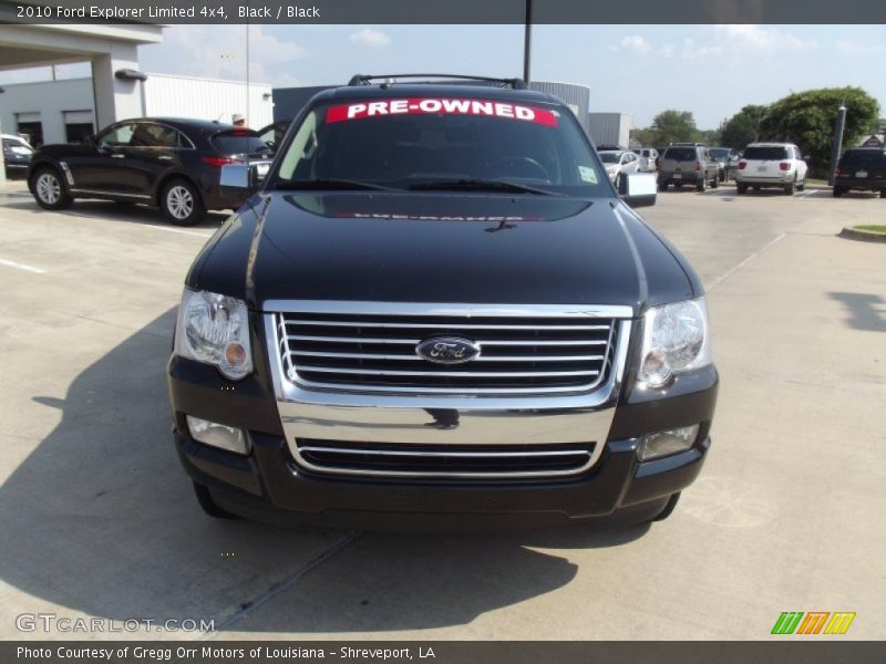 Black / Black 2010 Ford Explorer Limited 4x4