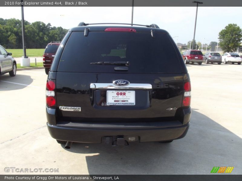 Black / Black 2010 Ford Explorer Limited 4x4