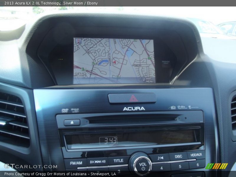 Silver Moon / Ebony 2013 Acura ILX 2.0L Technology
