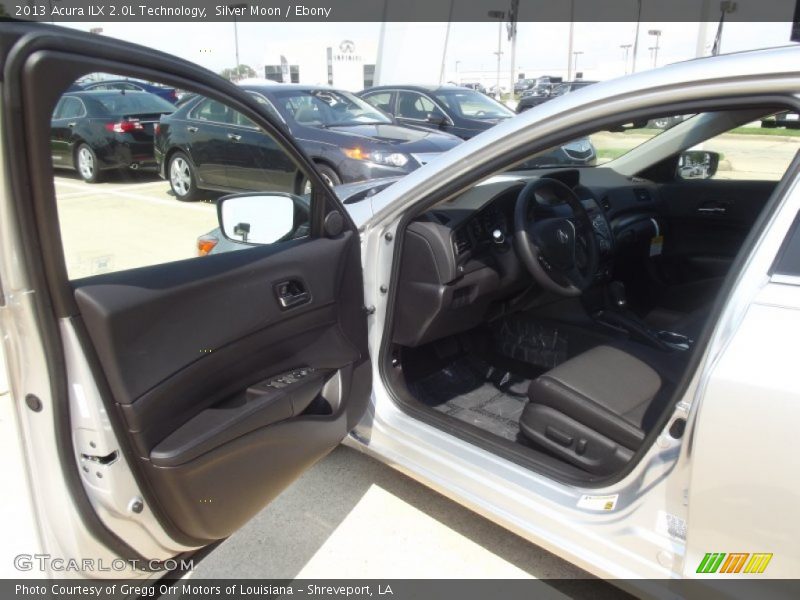 Silver Moon / Ebony 2013 Acura ILX 2.0L Technology