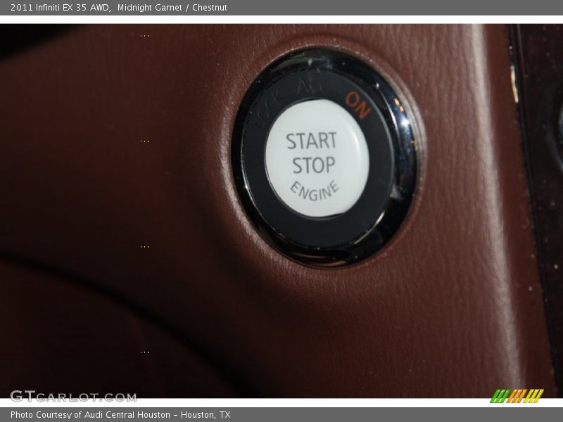 Midnight Garnet / Chestnut 2011 Infiniti EX 35 AWD