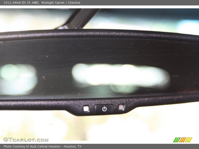 Midnight Garnet / Chestnut 2011 Infiniti EX 35 AWD