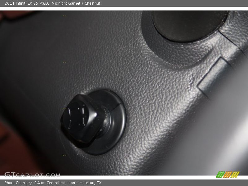 Midnight Garnet / Chestnut 2011 Infiniti EX 35 AWD