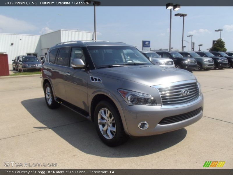 Platinum Graphite / Graphite 2012 Infiniti QX 56