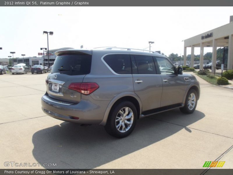 Platinum Graphite / Graphite 2012 Infiniti QX 56