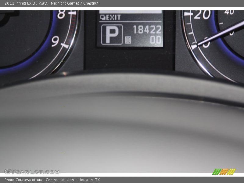 Midnight Garnet / Chestnut 2011 Infiniti EX 35 AWD
