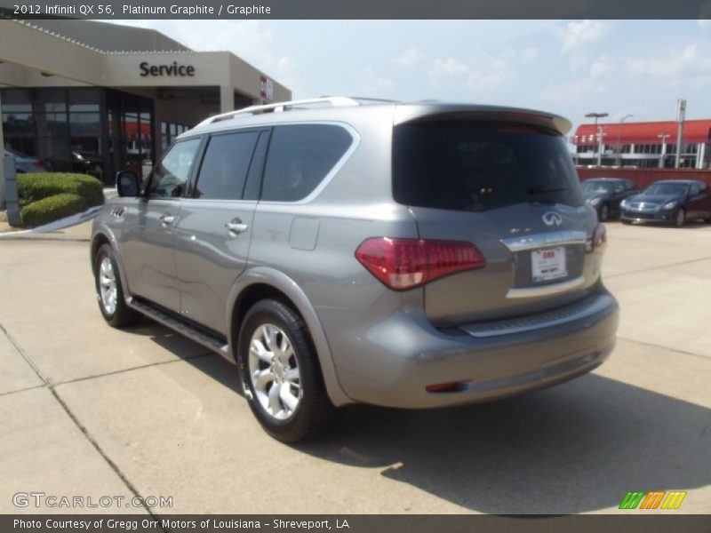 Platinum Graphite / Graphite 2012 Infiniti QX 56