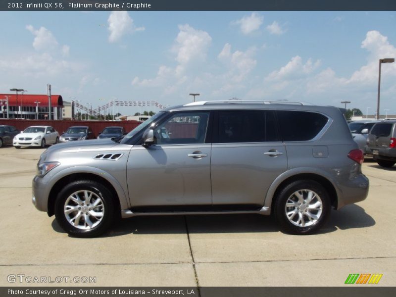Platinum Graphite / Graphite 2012 Infiniti QX 56