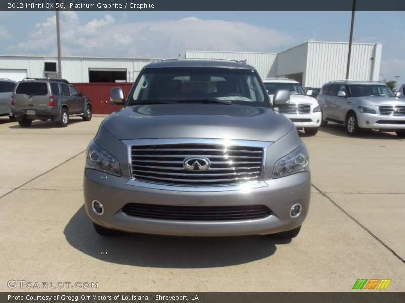 Platinum Graphite / Graphite 2012 Infiniti QX 56