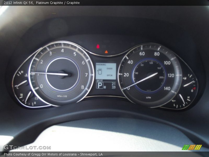 Platinum Graphite / Graphite 2012 Infiniti QX 56