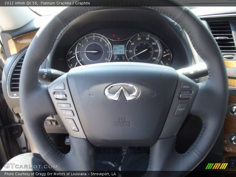 Platinum Graphite / Graphite 2012 Infiniti QX 56
