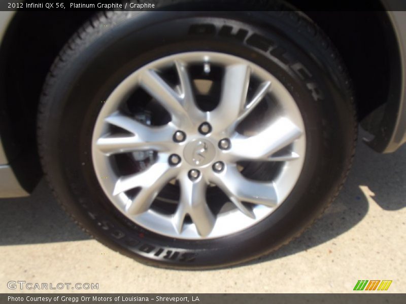 Platinum Graphite / Graphite 2012 Infiniti QX 56