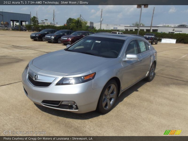 Silver Moon / Ebony 2012 Acura TL 3.7 SH-AWD Technology