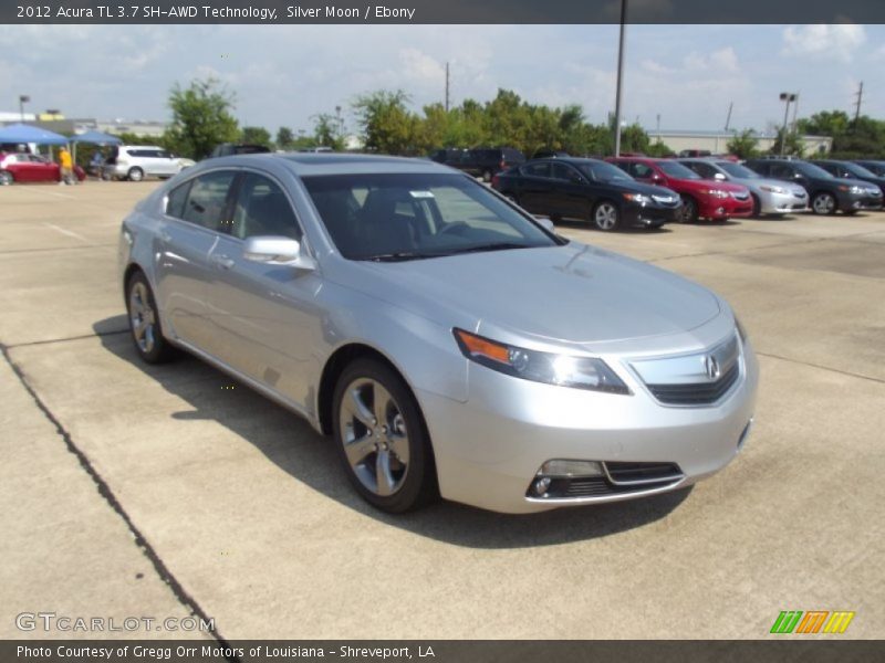 Silver Moon / Ebony 2012 Acura TL 3.7 SH-AWD Technology