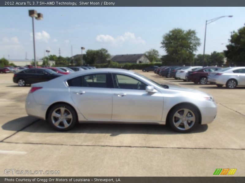 Silver Moon / Ebony 2012 Acura TL 3.7 SH-AWD Technology