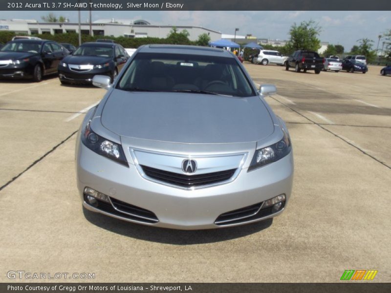 Silver Moon / Ebony 2012 Acura TL 3.7 SH-AWD Technology