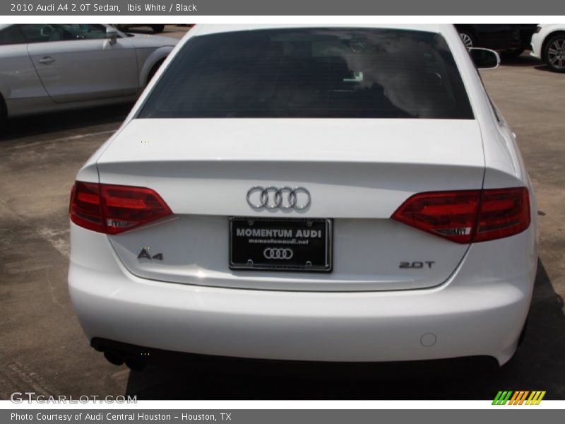 Ibis White / Black 2010 Audi A4 2.0T Sedan