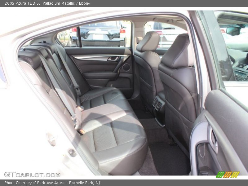 Palladium Metallic / Ebony 2009 Acura TL 3.5