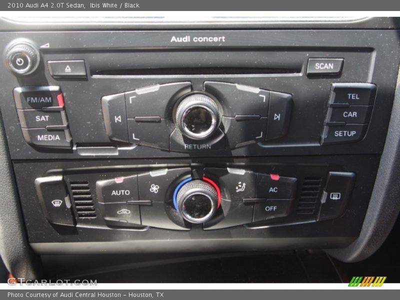 Ibis White / Black 2010 Audi A4 2.0T Sedan