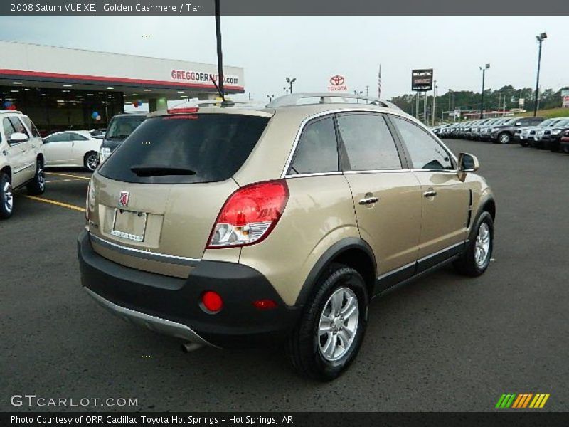 Golden Cashmere / Tan 2008 Saturn VUE XE