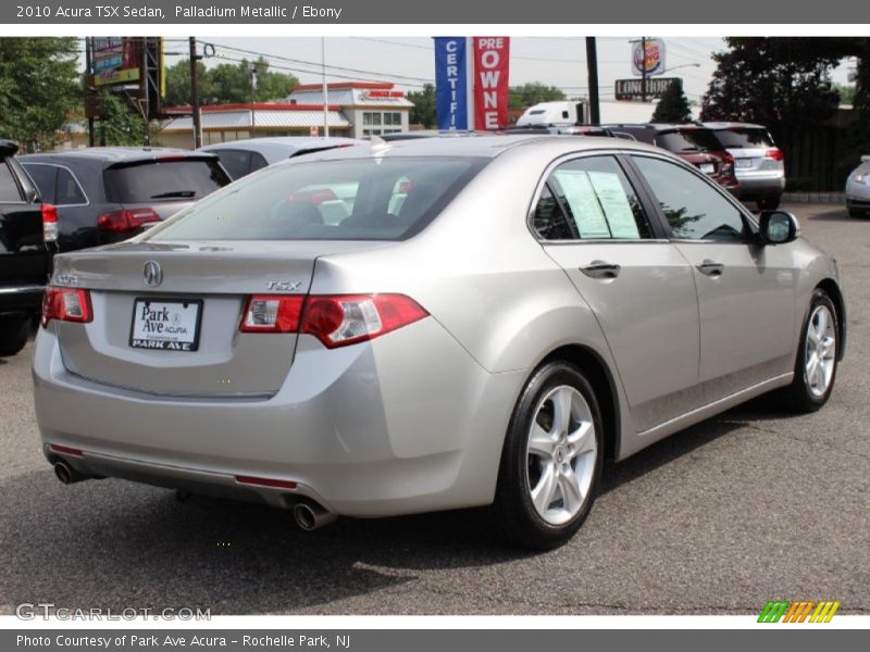 Palladium Metallic / Ebony 2010 Acura TSX Sedan