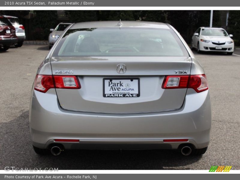 Palladium Metallic / Ebony 2010 Acura TSX Sedan
