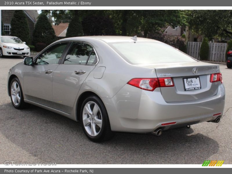 Palladium Metallic / Ebony 2010 Acura TSX Sedan