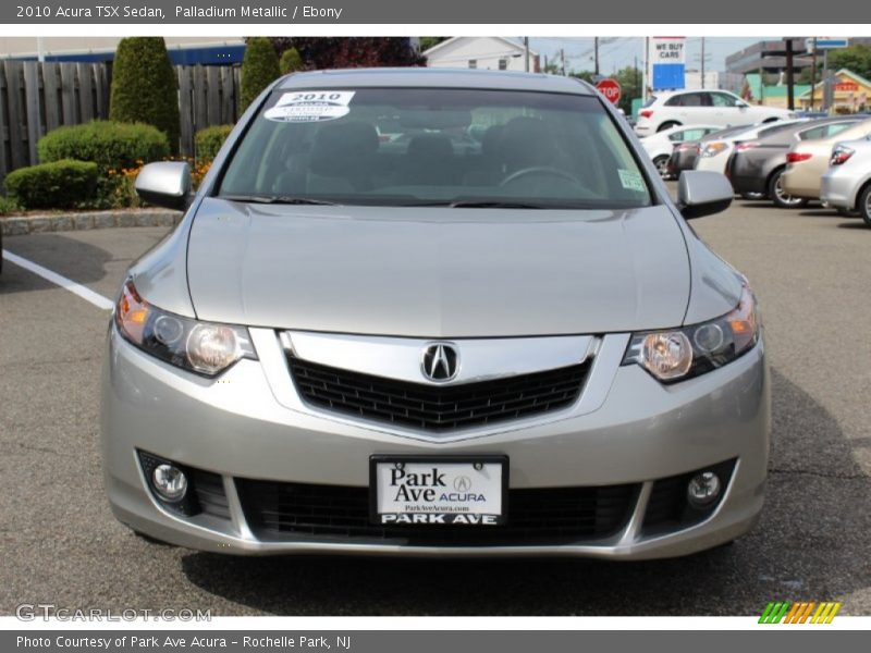 Palladium Metallic / Ebony 2010 Acura TSX Sedan