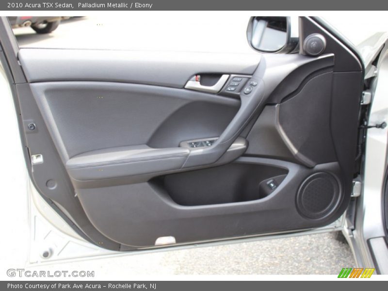 Palladium Metallic / Ebony 2010 Acura TSX Sedan