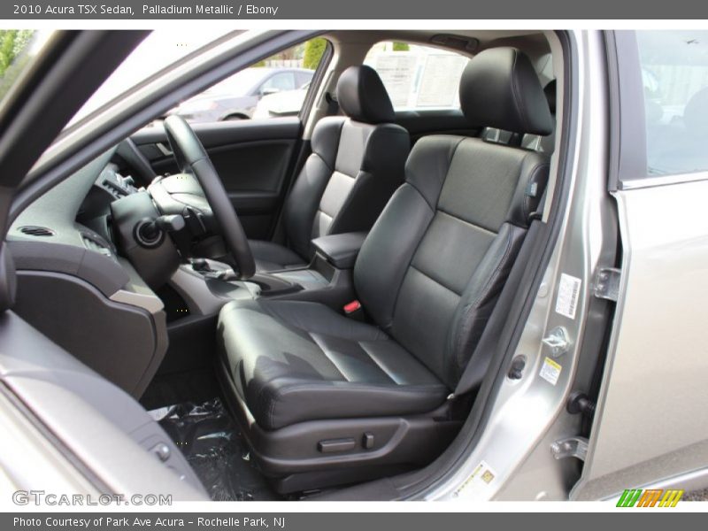 Palladium Metallic / Ebony 2010 Acura TSX Sedan