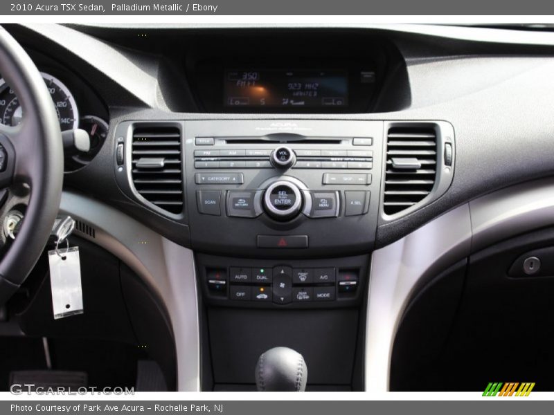 Palladium Metallic / Ebony 2010 Acura TSX Sedan
