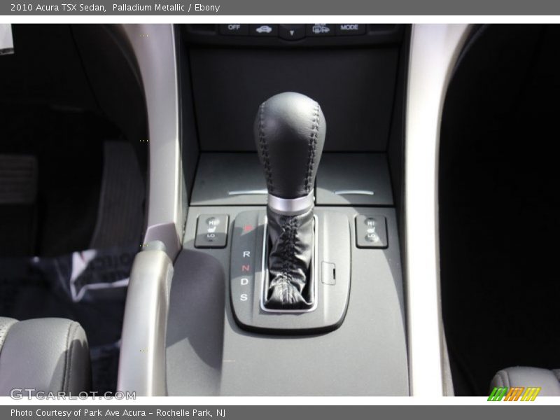 Palladium Metallic / Ebony 2010 Acura TSX Sedan