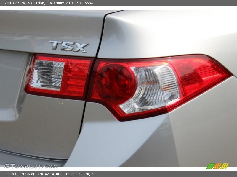 Palladium Metallic / Ebony 2010 Acura TSX Sedan