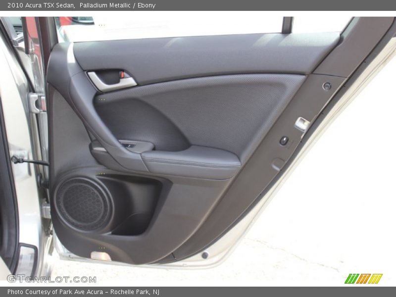 Palladium Metallic / Ebony 2010 Acura TSX Sedan